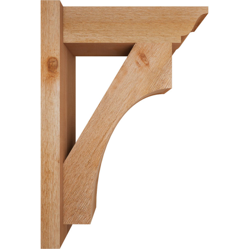 Persienne en bois Westlake, P 18 po x H 26 po, Cèdre rouge de l'Ouest de 6 po (sciage brut)