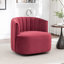 Fauteuil demi-tonneau pivotant Stanford-1183807963