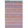 Liara Hand Woven Viscose/Cotton Striped Rug in Purple/Orange