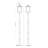 Solis Outdoor Post Mounted Fixture in Black-129347267-129347268