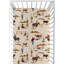 Wild West Cowboy Fitted Crib Sheet