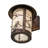 Rustic Lodge Solid Brass Wall Light