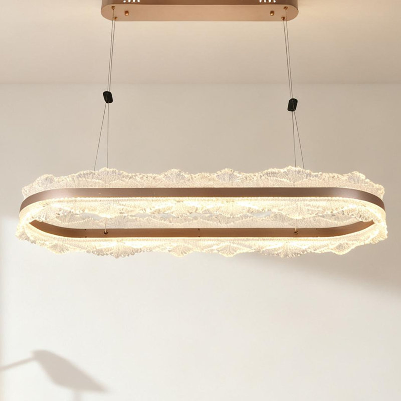 Modern Glamour Wave Chandelier