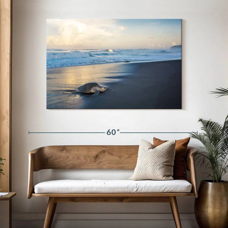 Brampt Turtles From The Sea, 32" H x 48" W