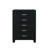 Black 5Pc Queen Bedroom Set-166785774