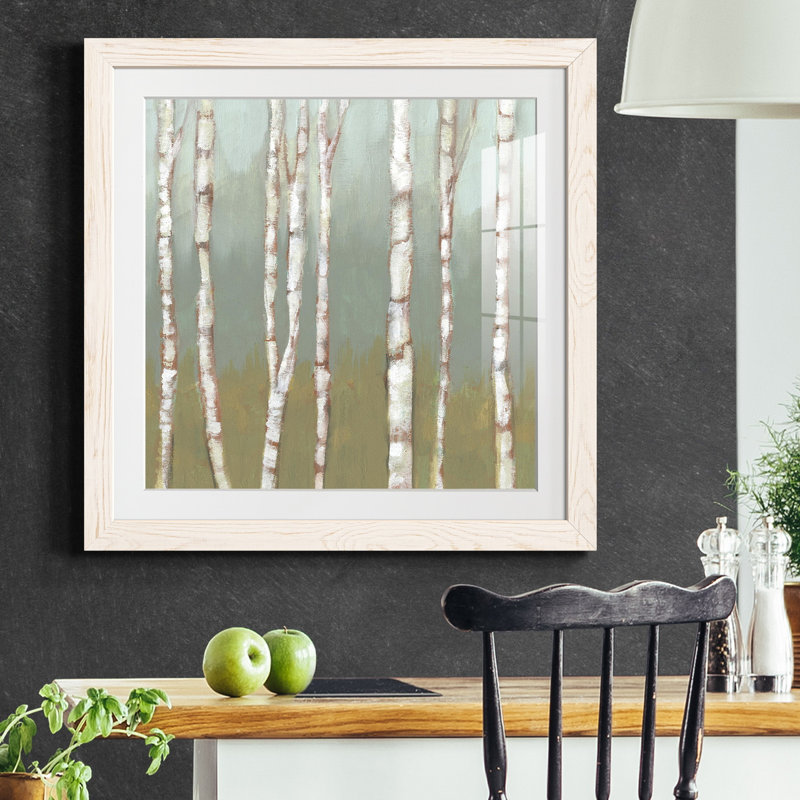 Simple encadré Birchline I-Premium, prêt à accrocher, H 17 po x l 17 po x P 1,5 po, Papier avec cadre blanc, Blanc
