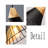 Adjustable Wooden Modern Black Pendant Light