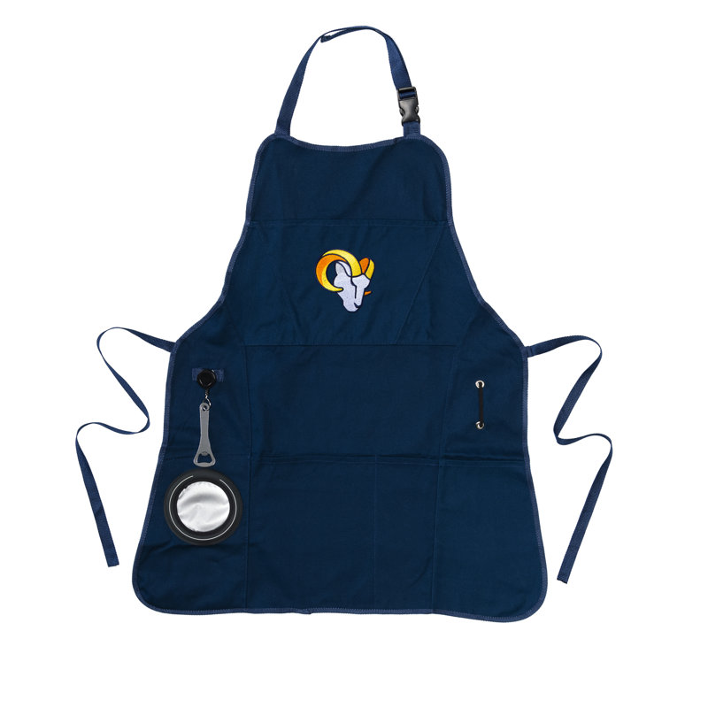 Los Angeles Rams Tablier de grillade, Noir, NFL Miami Dolphins