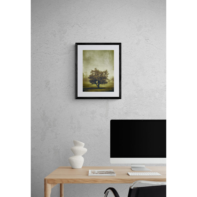 Tree In The Fog 2 Print, 32" H x 24" W
