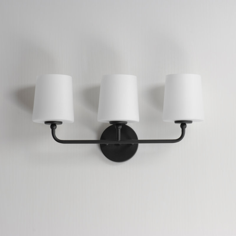 Arkady 3 - Light Dimmable Vanity Light, Black