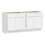 Base de meuble-lavabo double 60 po seulement-106891077