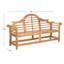 Banc de jardin en bois Kalandria-234575375
