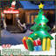 Arbre de Noël gonflable avec boîtes-cadeaux, décoration d'extérieur pour arbre de Noël gonflable à DEL