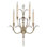 Beveled Arcs 4 - Light Candle Wall Light