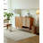 62.99" Brown Rectangular Solid Wood Shoe Storage