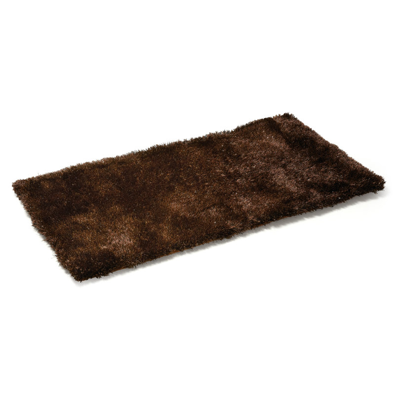 Solid Colour Shag Area Rug, Rectangle 170 x 240cm