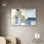Dreamscape I, reproduction d'art sur toile par Art Remedy, cadre argenté, 45 x 30-1362276277-1362276259