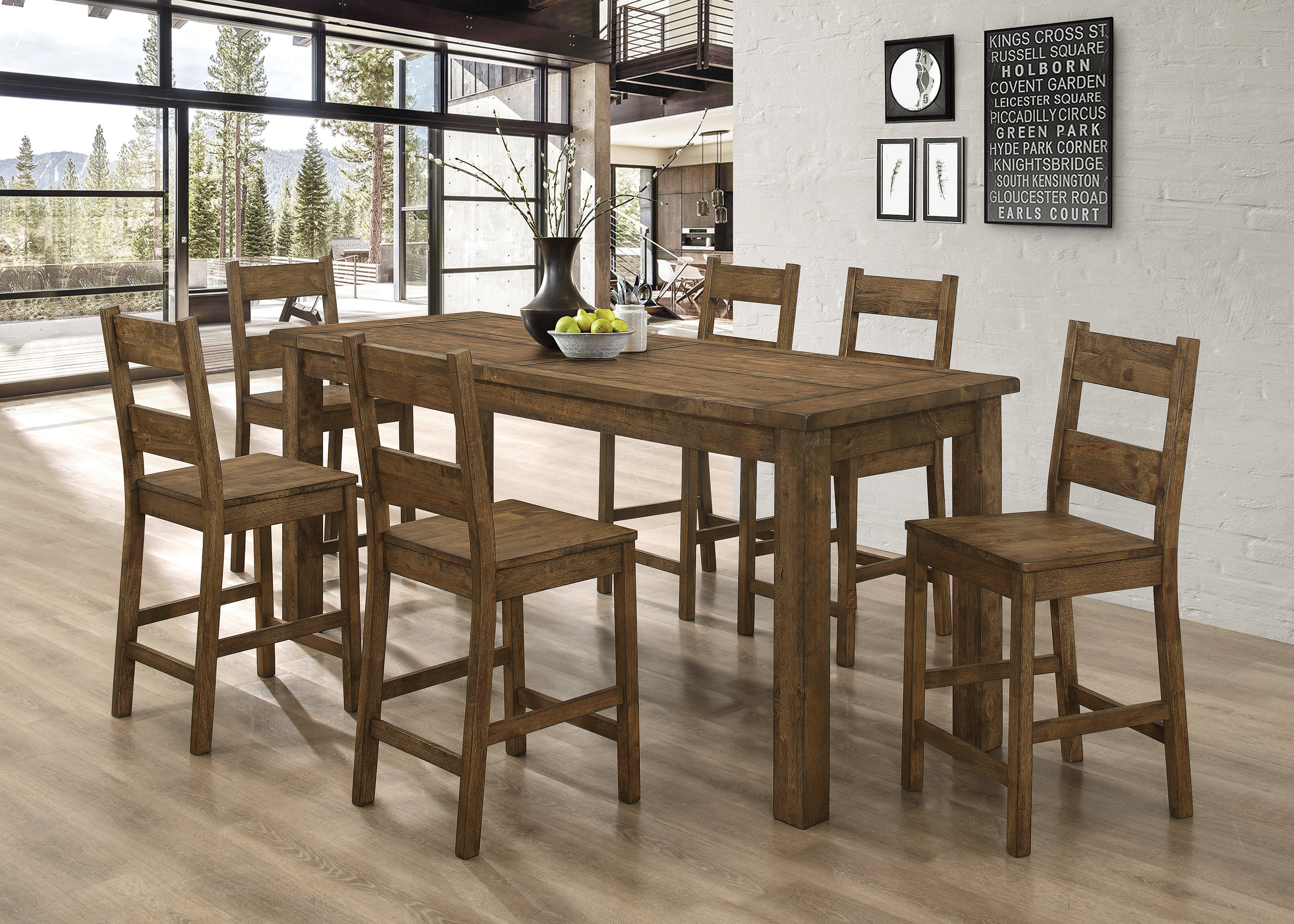 Loon Peak® Emalani 5 - Piece Dining Set | Wayfair