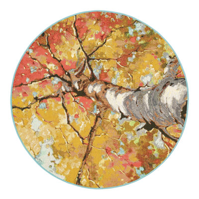 Indoor/Outdoor Botanical Area Rug