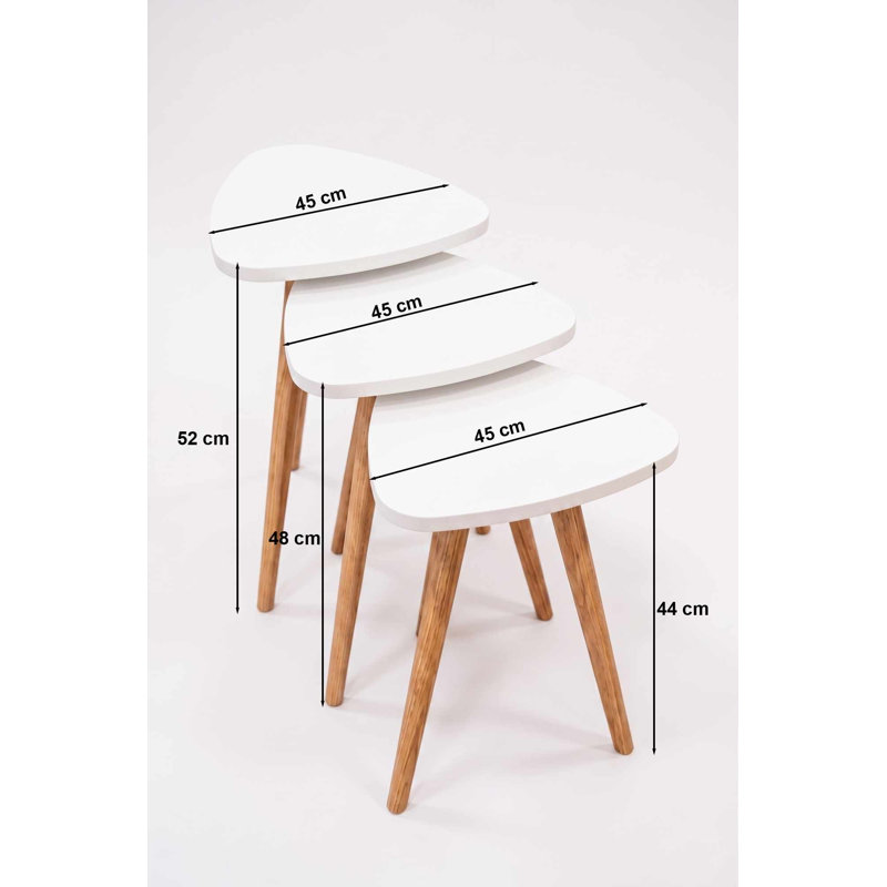 Table gigogne (3 pièces)
