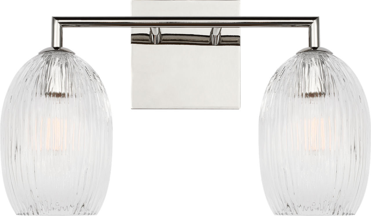 Serafina Bath, 2, Polished Nickel