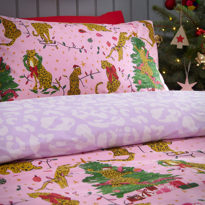Cotton Blend No Pattern Duvet Cover Set with Pillowcases Included, 200cm W x 200cm L - 50cm W x 75cm L