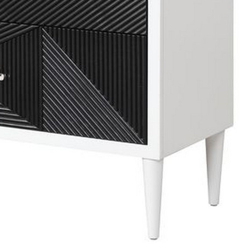 Solid Wood 2 - Drawer End Table