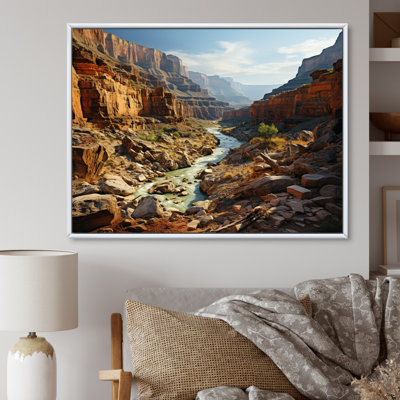 Canyon Photo Mute Spectacle II - reproduction sur toile