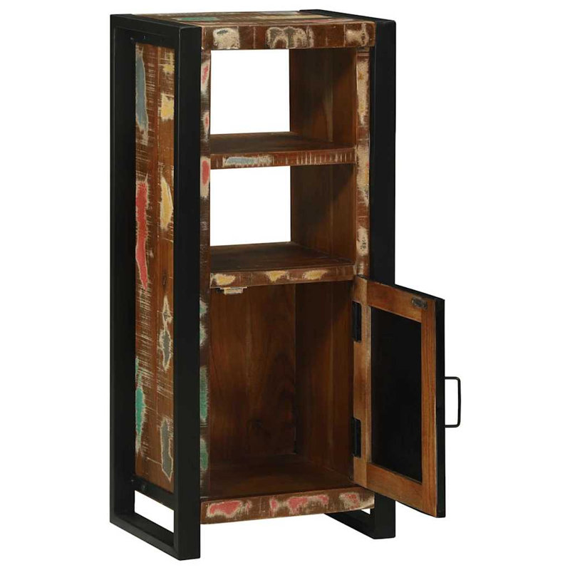 Bathroom Cabinet 40 X 30 X 90 Cm Solid Reclaim Wood, Brown