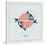 Pisces - Single Picture Frame Print-1485172797