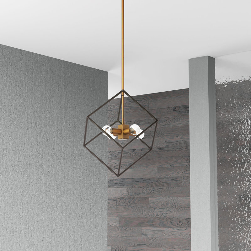 Elizalde 4 - Light Dimmable Chandelier, Vintage Bronze