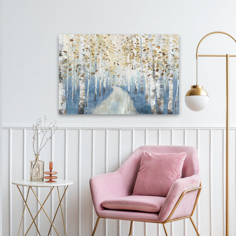 New Path I, 24" H x 36" W