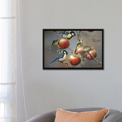 Two Birds With Apples by Jan Weenink - Gallery-Wrapped Canvas Giclée