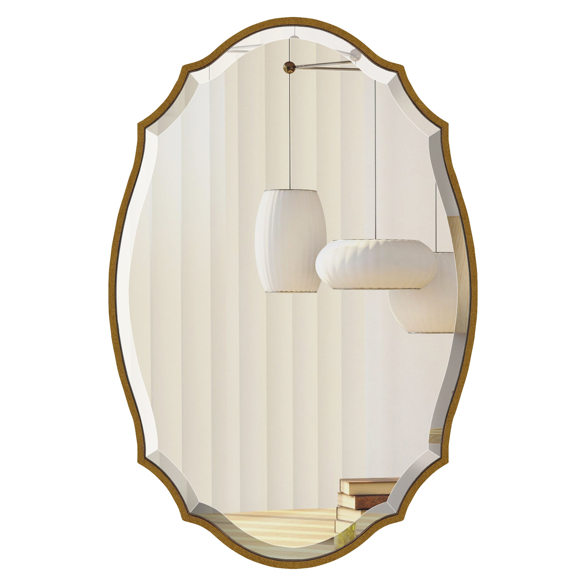 Etta Avenue Seamus Rectangle Glass Wall Mirror & Reviews