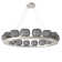 Vessel 16 - Light Dimmable LED Wagon Wheel Chandelier
