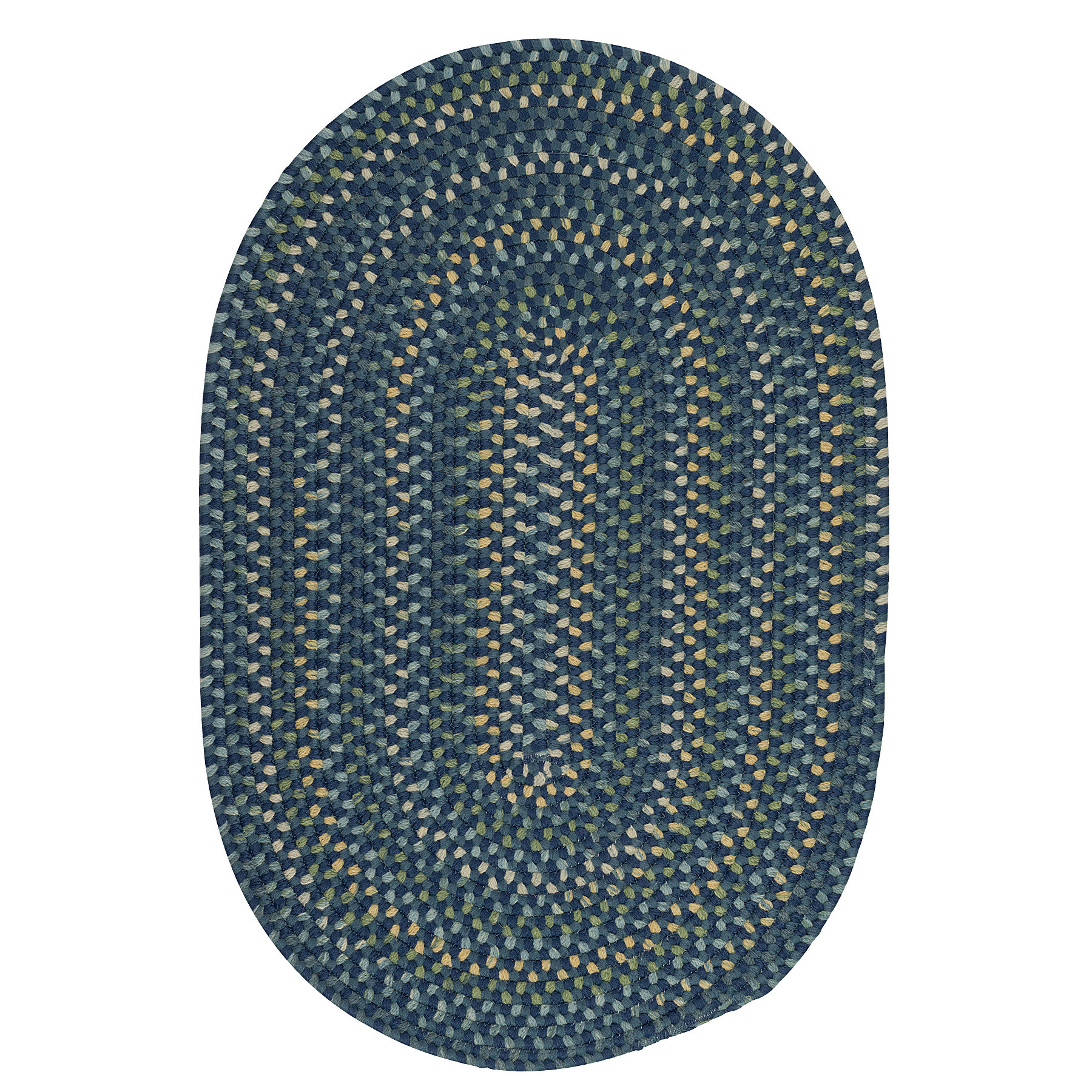 Rankel Rug Red Barrel Studio® Nursel Braided Blue Area Rug & Reviews | Wayfair