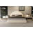 Unique Arched Boucle Bed With Small Table,Queen