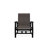 Belle Isle Sling Aluminum Frame Hidden Motion Chat/Lounge Chair With Marine Grade Polymer Arm Accent-98358310-98714543