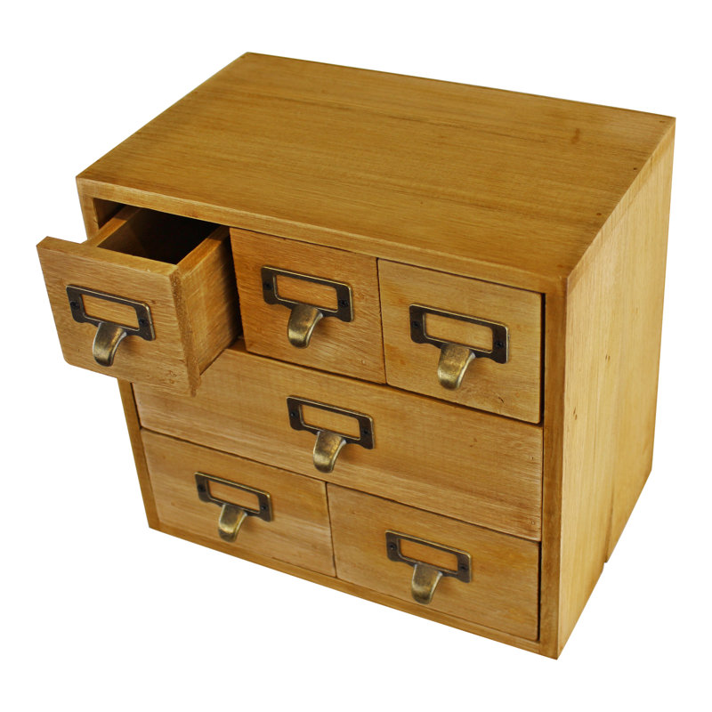 Dewalt Wood Desk Organiser with Drawers