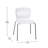 Hercules Series Commercial 770 LB. Capacity Plastic Stack Chair with Lumbar Support-72518812