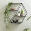 Jadee 3 Piece Hexagon Metal Tiered Shelf-454456336