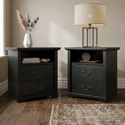 Keaton 2-Drawer Nightstand