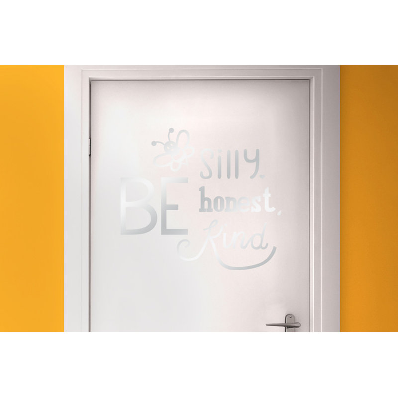 Wall Decal, Shiny Silver