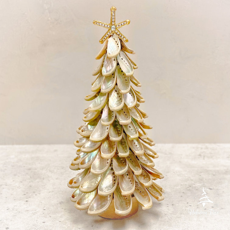 Coastal Seashell Christmas Tree 