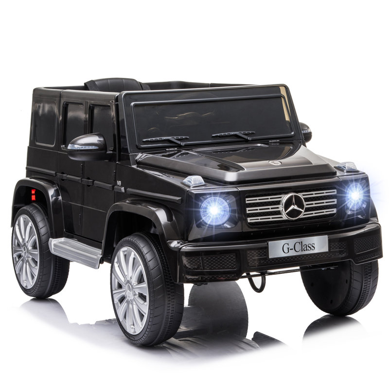 Black 12-Volt Mercedes Benz G500 Kids Ride-On Truck