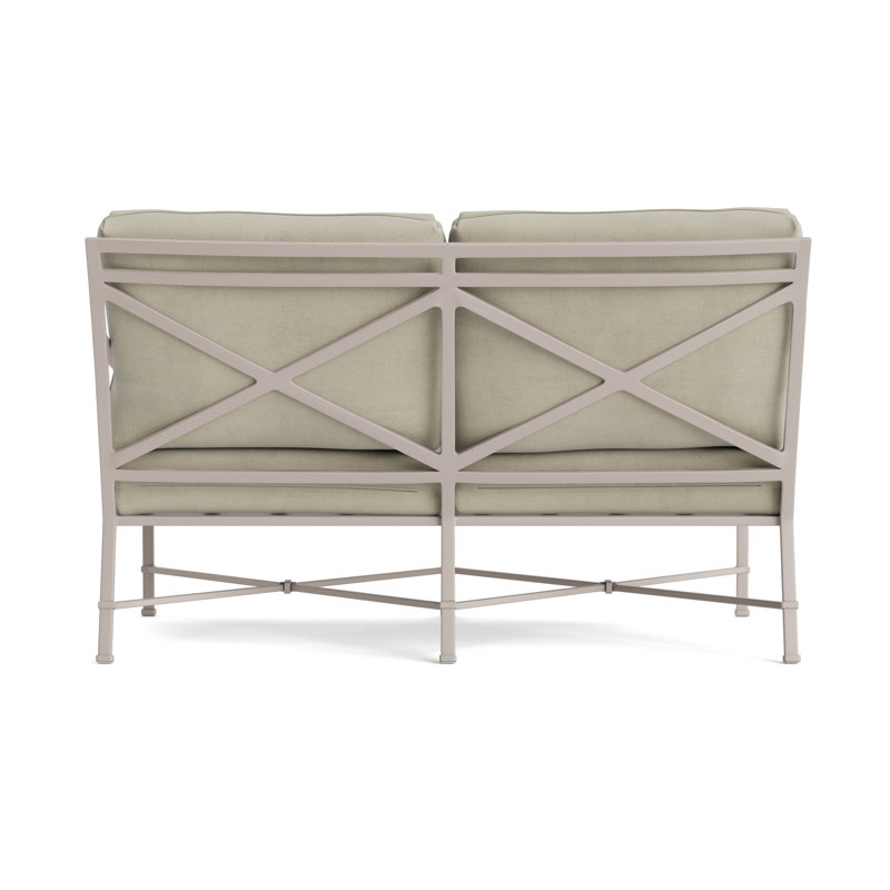 Venetian Outdoor 2 - Seat Loveseat, Fusion Dove, Dove