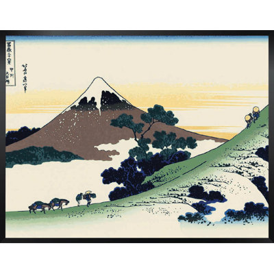 " Japanese Mountain Pass " by Katsushika Hokusai