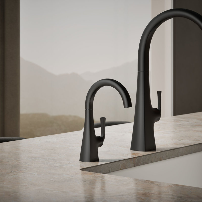Graze Beverage Faucet, Matte Black