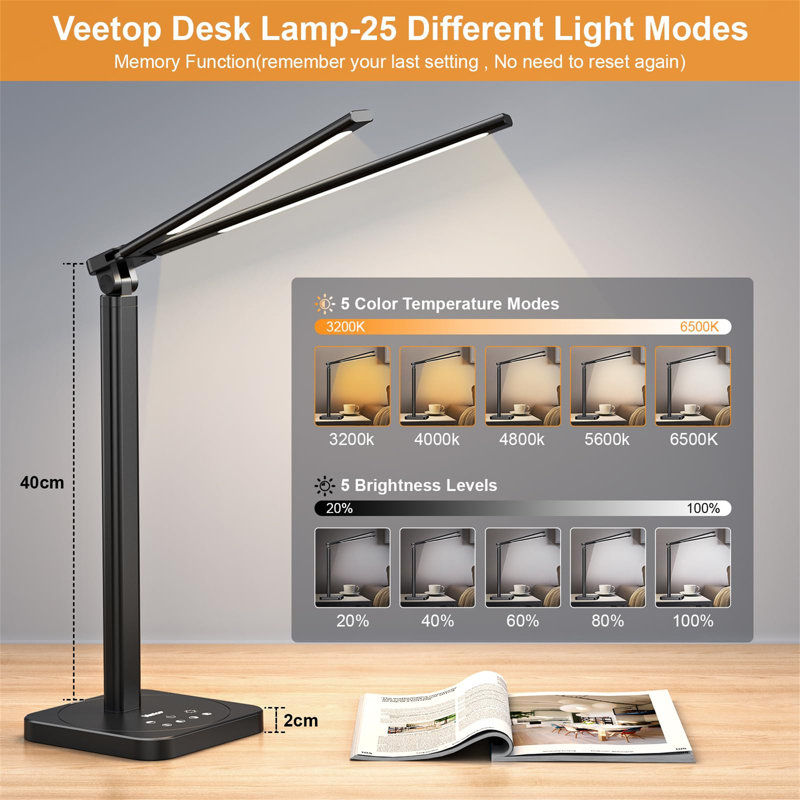 Metal Table Lamp