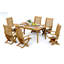 Warwick Outdoor - Piece Teak Dining Set-1716059145